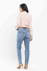 Savannah High Rise Vintage Slim Jeans