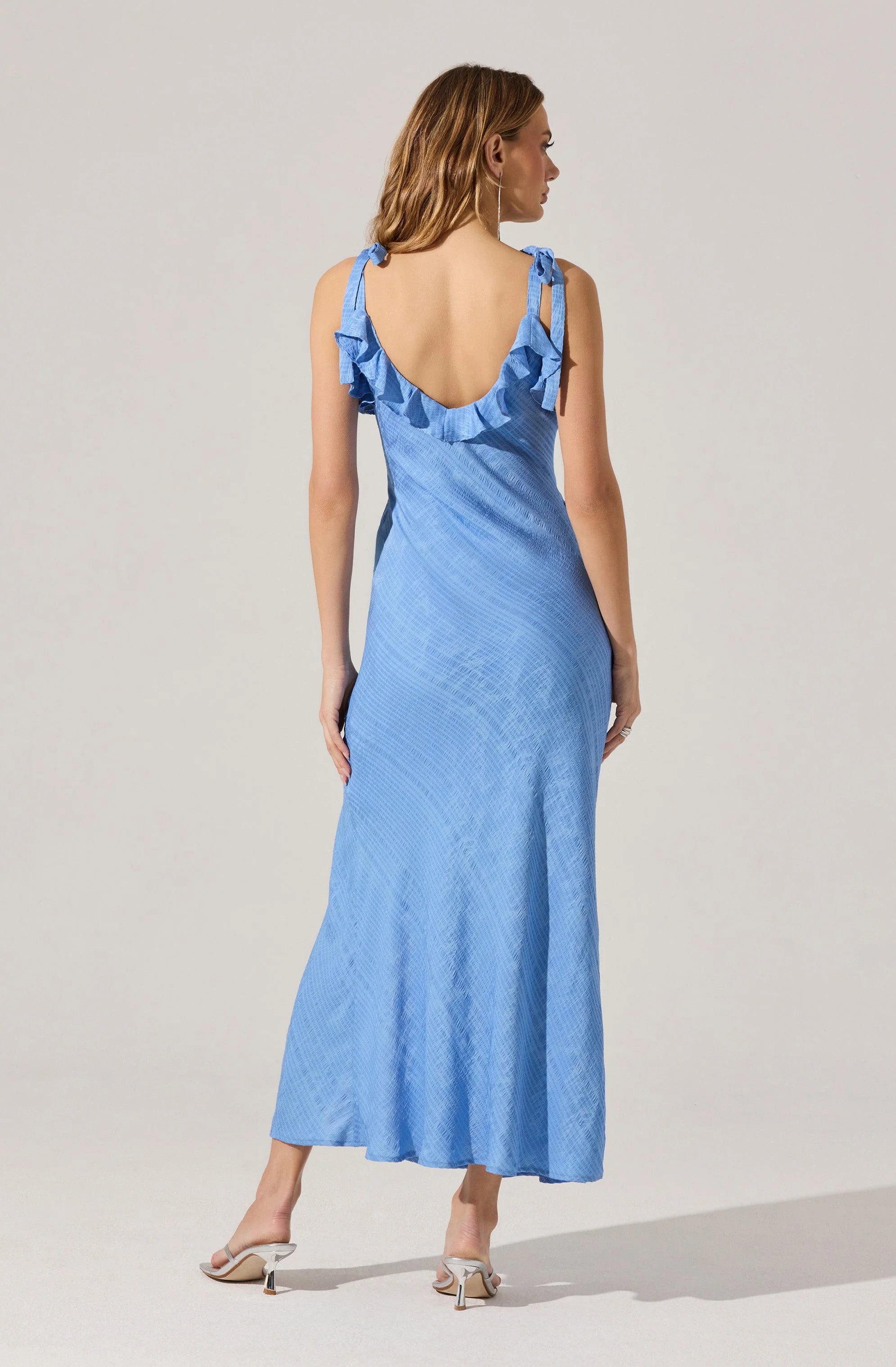 Sorbae Ruffle Maxi Dress