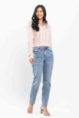 Savannah High Rise Vintage Slim Jeans