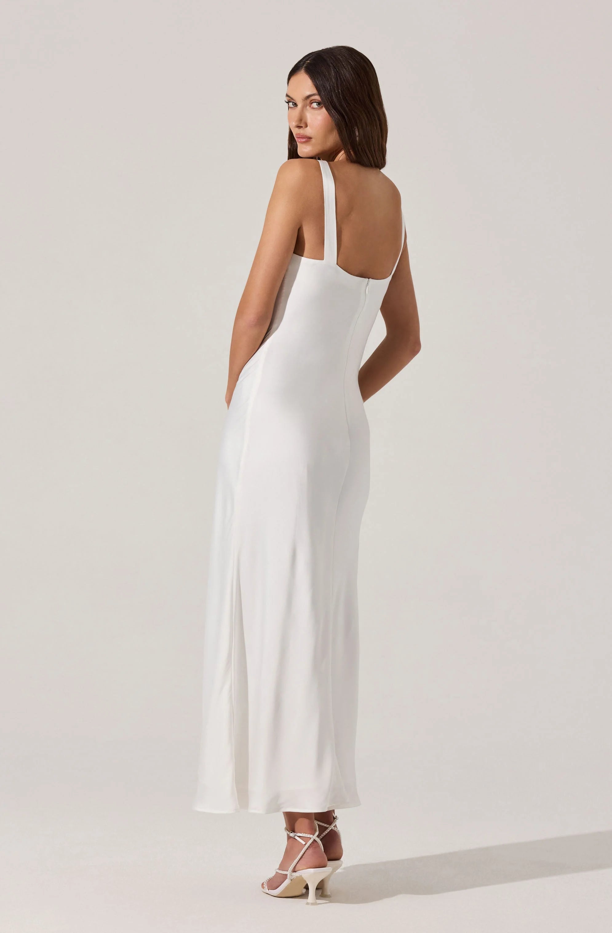 Stacie Satin Maxi Dress