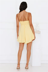 Smile Back At Me Mini Dress Yellow