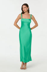 Stacie Satin Maxi Dress