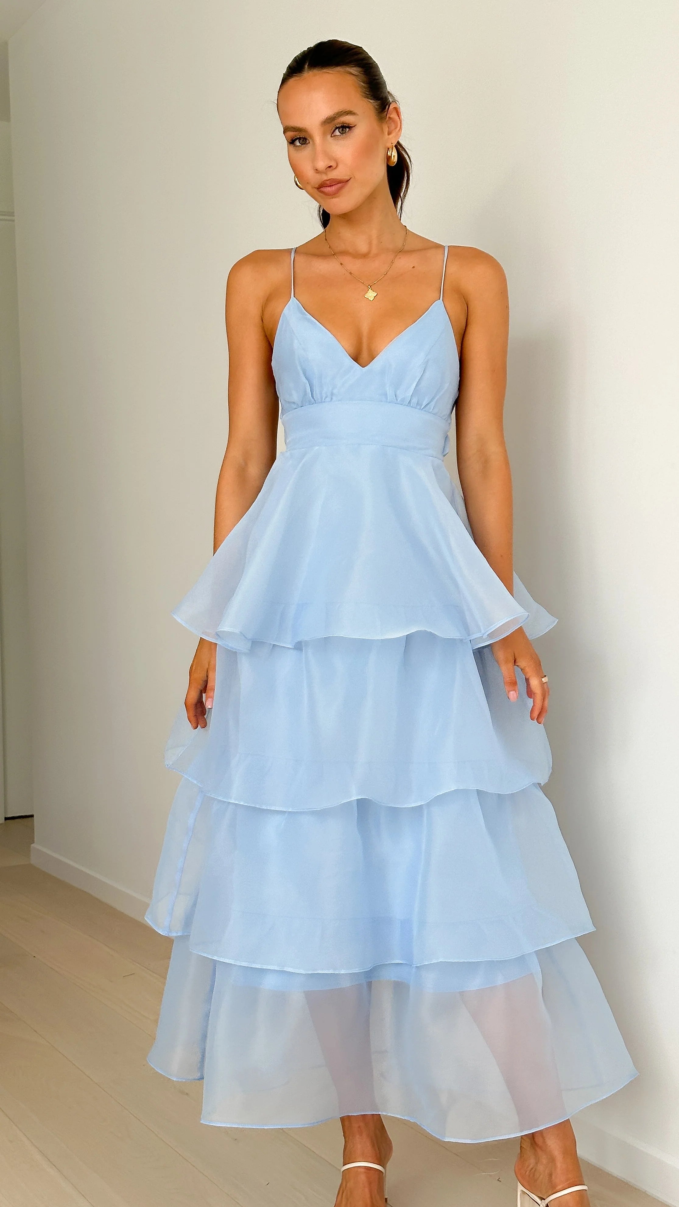 Shayla Maxi Dress - Blue