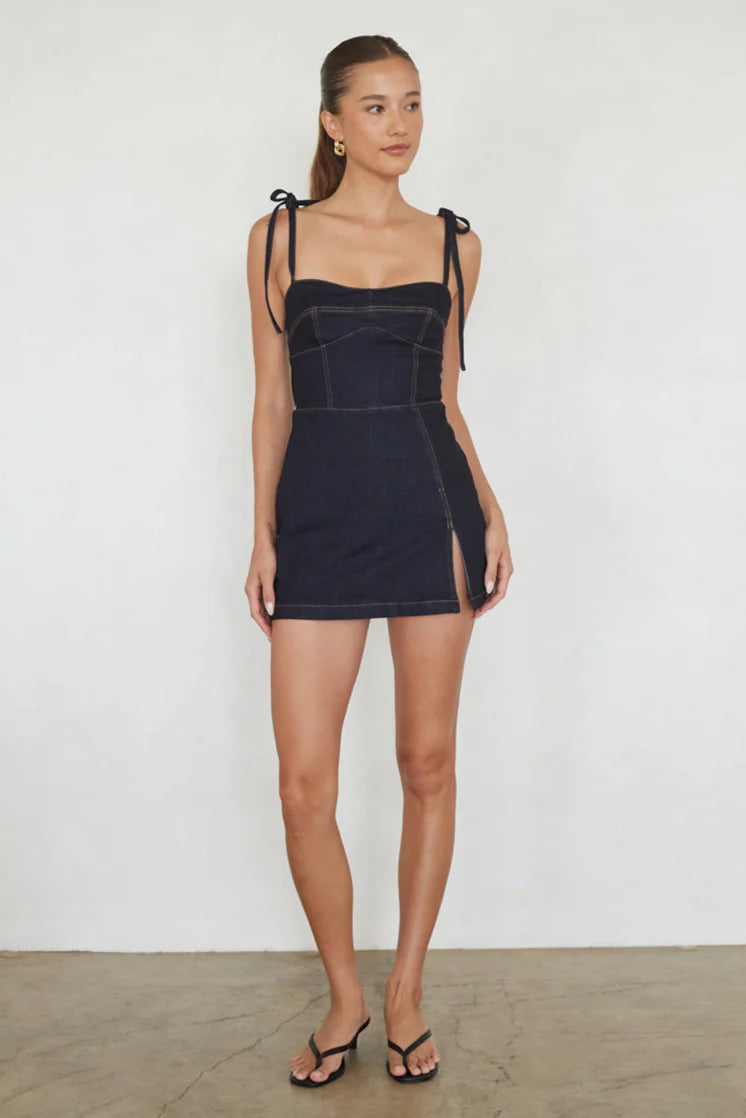 Saylor Denim Mini Dress