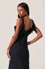 Sorbae Ruffle Maxi Dress